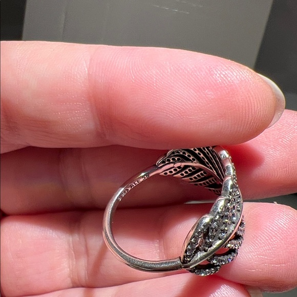 Light as a Feather Clear CZ Ring - Size 8 - Picture 13 of 14